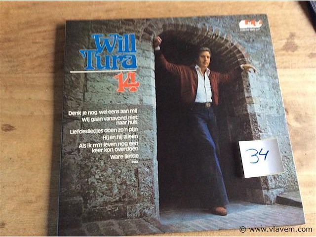 Lp will tura - afbeelding 1 van  2