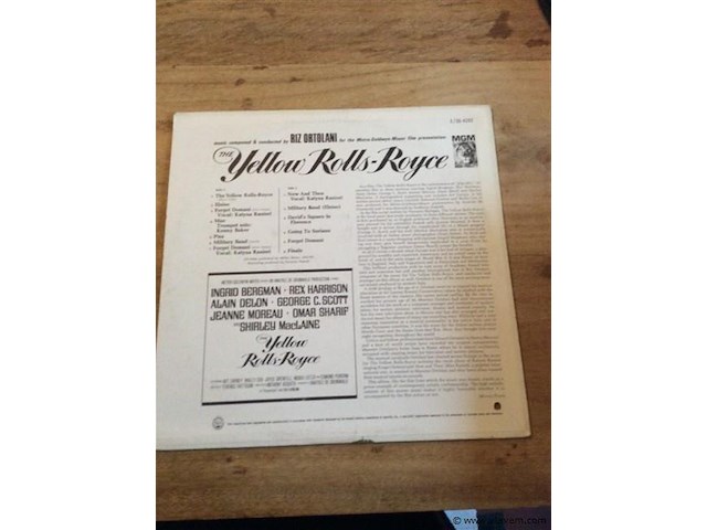 Lp yellow rolls royce - afbeelding 2 van  2