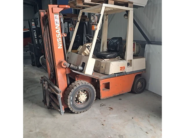 Lpg heftruck, nissan, ph02a20u, 1992 - afbeelding 12 van  27