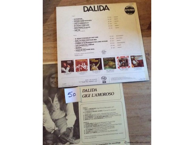 Lp's dalida 2stuks - afbeelding 2 van  2