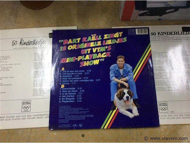 Lp's kinderliedjes 3stuks - afbeelding 2 van  2