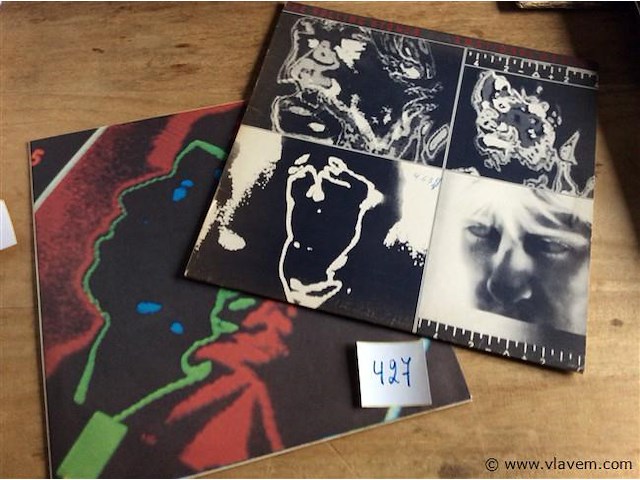 Lp's rolling stones + poster ( zgst ) - afbeelding 1 van  2