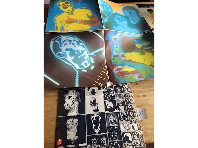 Lp's rolling stones + poster ( zgst ) - afbeelding 2 van  2
