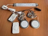 L&s moonlight emotion 2 led keukenspot incl. afstandsbediening - afbeelding 3 van  3