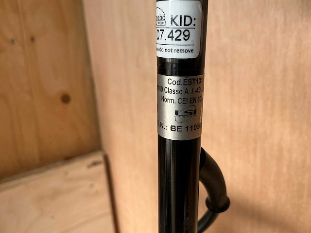 Lsi est131 zwarte bol temperatuurmeter - afbeelding 4 van  7