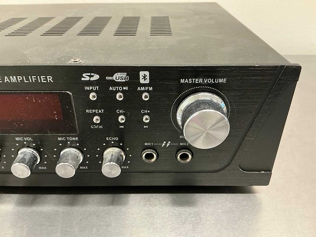 Ltc audio atm7000usb-bt digital karaoke amplifier versterker - afbeelding 4 van  10