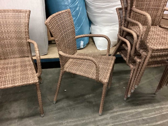 Luar terrasstoel (6x) - afbeelding 3 van  5