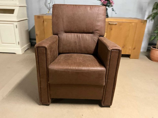 Lubiana lederen fauteuil - afbeelding 5 van  7