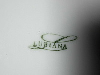 Lubiana porseleinen bord (290x) - afbeelding 4 van  5