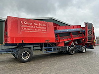 Lubo mobiele zeefinstallatie