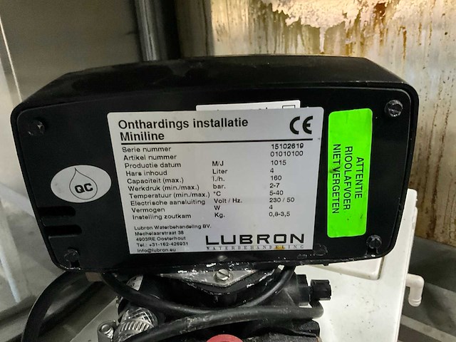 Lubron miniline waterontharder - afbeelding 4 van  4