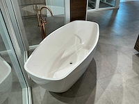 Luca - vasca danish oval - vrijstaand bad 170 x 80 cm - afbeelding 2 van  3