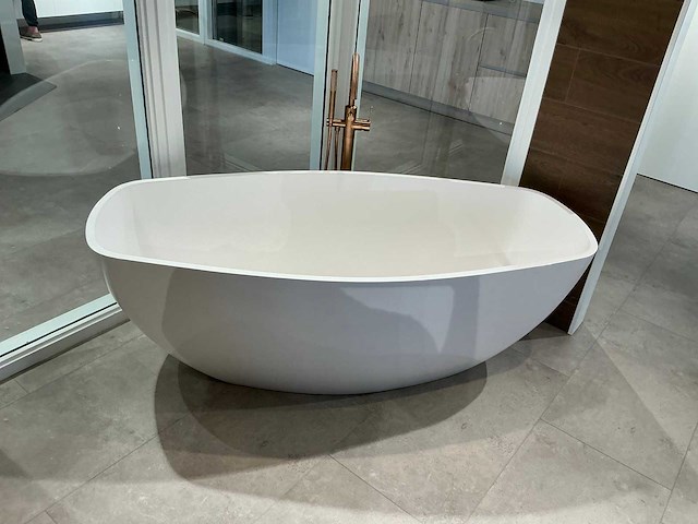 Luca - vasca danish oval - vrijstaand bad 170 x 80 cm - afbeelding 1 van  2