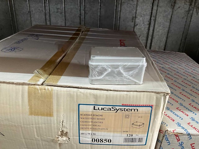 Luca installatie box ip 55 105 x 70 x 50 (200x) - afbeelding 4 van  5