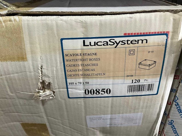Luca installatie box ip55 105x70x50 (120x) - afbeelding 4 van  4