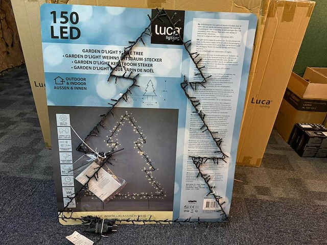 Luca ornament kerstverlichting / buitenverlichting (109x) - afbeelding 10 van  17