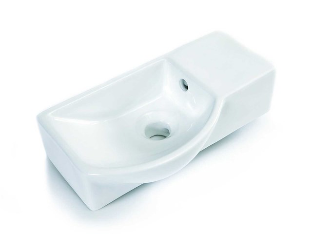 Luca sanitair - luce1601 - fontein 40 x 22 cm - afbeelding 1 van  3