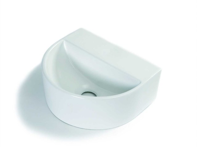 Luca sanitair - luce1603m - fontein 30,5 x 25 cm - afbeelding 1 van  2