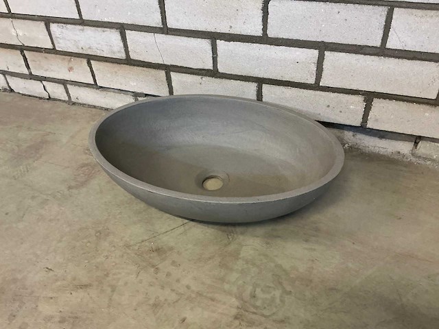 Luca sanitair - luva1318 - waskom 48 x 32,5 cm - afbeelding 1 van  6