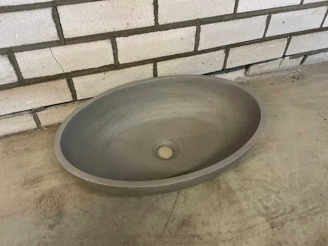 Luca sanitair - luva1318 - waskom 48 x 32,5 cm - afbeelding 3 van  6