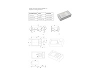 Luca sanitair - luva1331a - fontein 35 x 18,5 - afbeelding 2 van  3