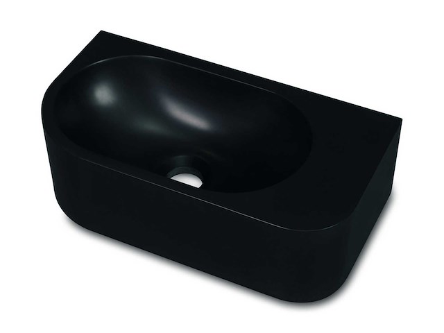 Luca sanitair - luva1334a - wandfontein rechts 40 x 21,5 cm - afbeelding 1 van  3