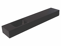 Luca sanitair - luva1338a - fonteinplateau links 120 x 22 cm - afbeelding 1 van  2