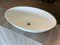 Luca sanitair - ovaal - waskom 57 x 40 cm - afbeelding 1 van  6