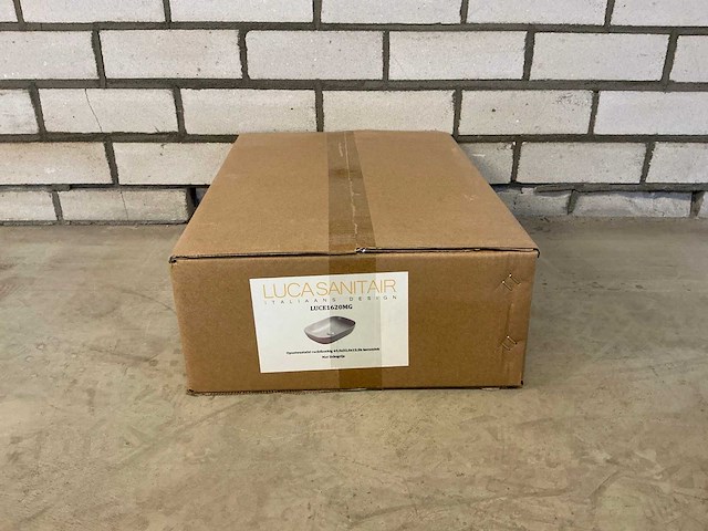 Luca sanitair - rechthoekig - luce1620mg - waskom 45,5 x 32,5 cm - afbeelding 3 van  3
