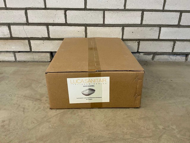 Luca sanitair - rechthoekig - luce1620mg - waskom 45,5 x 32,5 cm - afbeelding 3 van  3
