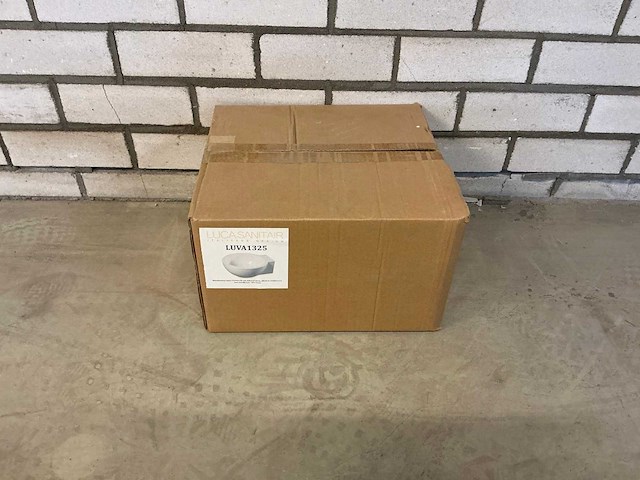 Luca sanitair - rond - luva1325 - wandfontein 27 x 24 cm - afbeelding 3 van  3