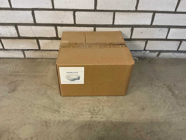 Luca sanitair - rond - luva1325 - wandfontein 27 x 24 cm - afbeelding 3 van  3