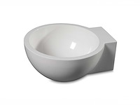 Luca sanitair - rond - luva1325 - wandfontein 27x24cm - afbeelding 1 van  3