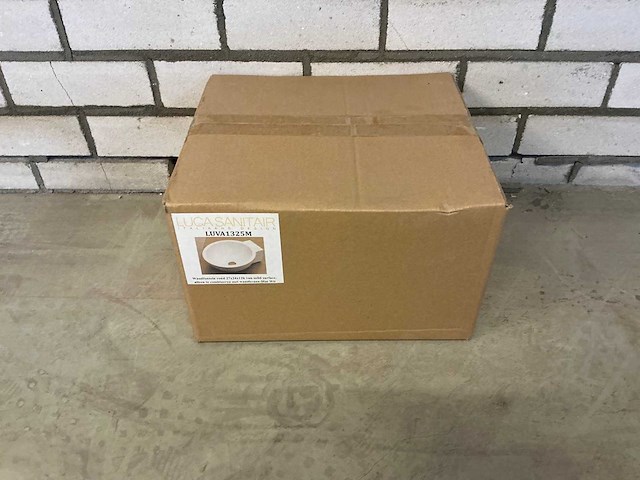 Luca sanitair - rond - luva1325m - wandfontein 27 x 24 cm - afbeelding 2 van  2