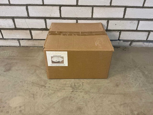 Luca sanitair - rond - luva1326a - hoekfontein 28 x 28 cm - afbeelding 3 van  3