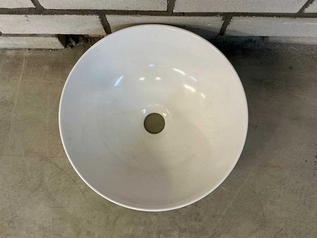 Luca sanitair - waskom rond 32,5 cm - afbeelding 2 van  3