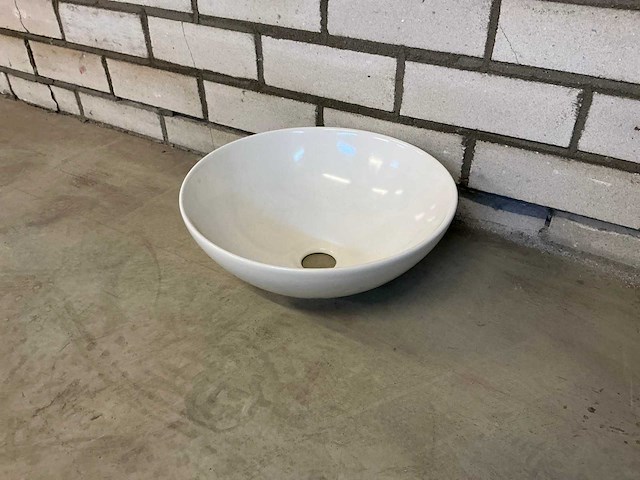 Luca sanitair - waskom rond 32,5 cm - afbeelding 1 van  5