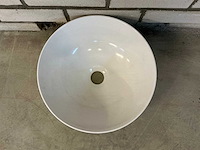 Luca sanitair - waskom rond 32,5 cm - afbeelding 4 van  5