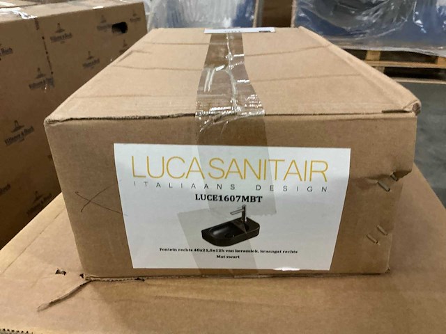Luca sanitair wandcloset met fontein - afbeelding 2 van  3
