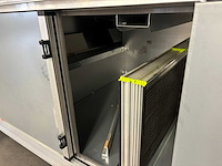 Lucam industriële luchtbehandelingskast / lbk-unit met warmtewisselaar en adiabatische koeling - afbeelding 2 van  11