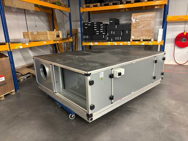 Lucam industriële luchtbehandelingskast / lbk-unit met warmtewisselaar en adiabatische koeling - afbeelding 1 van  11