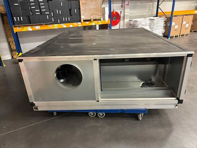 Lucam industriële luchtbehandelingskast / lbk-unit met warmtewisselaar en adiabatische koeling - afbeelding 5 van  11