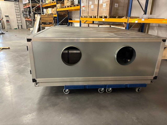 Lucam industriële luchtbehandelingskast / lbk-unit met warmtewisselaar en adiabatische koeling - afbeelding 7 van  11