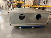 Lucam industriële luchtbehandelingskast / lbk-unit met warmtewisselaar en adiabatische koeling - afbeelding 7 van  11