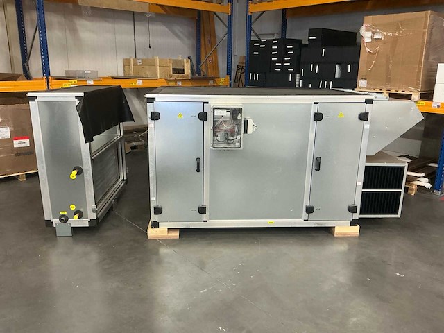 Lucam industriële luchtbehandelingskast / ventilatie-unit met warmtewisselaars en bypasssysteem - afbeelding 1 van  29