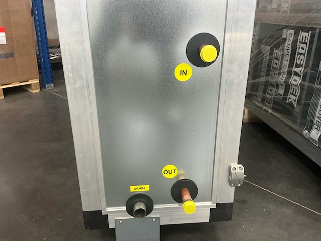 Lucam industriële luchtbehandelingskast / ventilatie-unit met warmtewisselaars en bypasssysteem - afbeelding 16 van  36