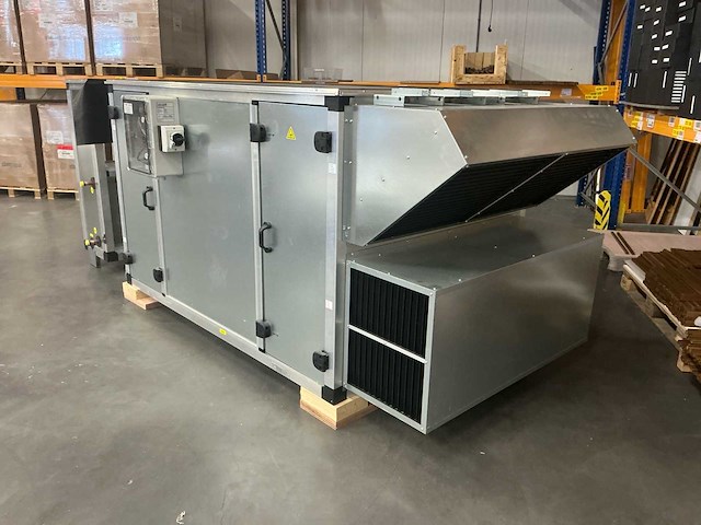 Lucam industriële luchtbehandelingskast / ventilatie-unit met warmtewisselaars en bypasssysteem - afbeelding 23 van  36