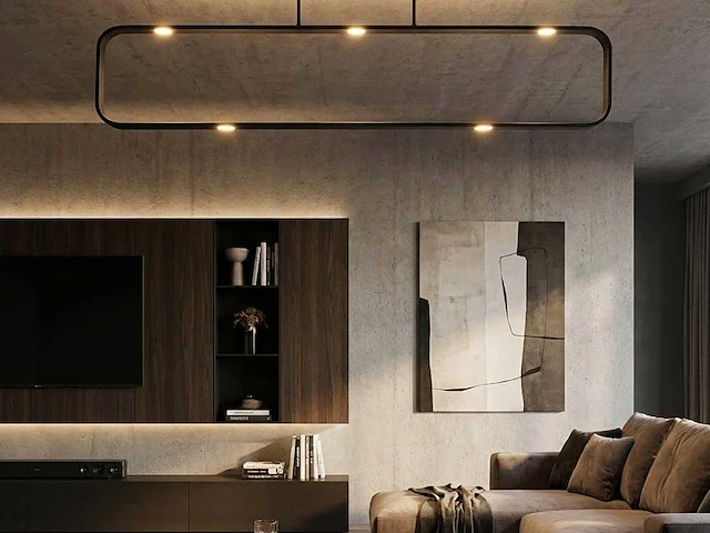 Luce ambiente design led moka plafondlamp - afbeelding 1 van  8