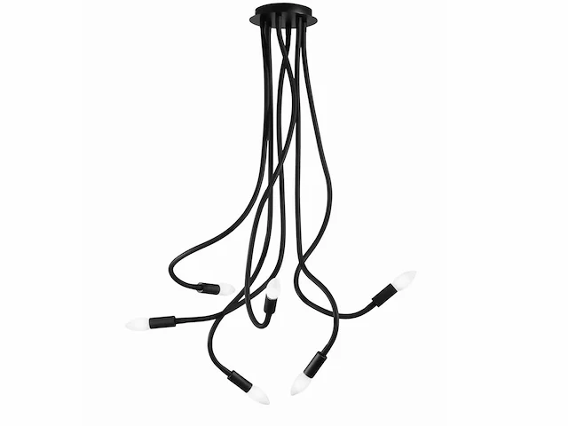 Luce ambiente lover nero design plafondlamp - afbeelding 9 van  11