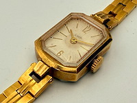 Luch goldplated vintage dameshorloge - made in ussr - afbeelding 1 van  8